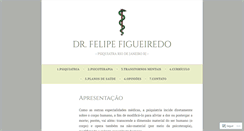 Desktop Screenshot of drfelipefigueiredo.com