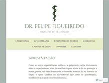 Tablet Screenshot of drfelipefigueiredo.com